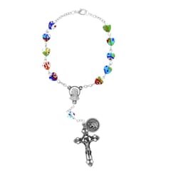 Murano Style Auto Rosary    
