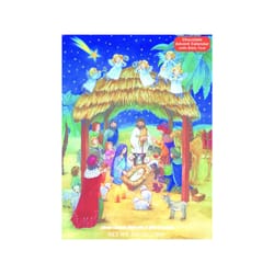 Nativity Advent Calendar with Chocolate