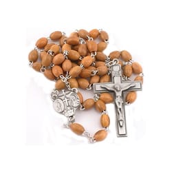Olivewood Rosary - 4X6MM 