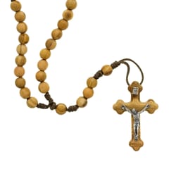 Olivewood Rosary - 6mm