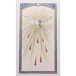 Oración al Espiritu Santo (Holy Spirit) - Spanish Prayer Card