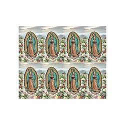 Our Lady of Guadalupe w/ Roses Personalized Prayer Card (Priced Per Card)