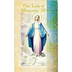 Our Lady of the Miraculous Medal - Folded Prayer Card 