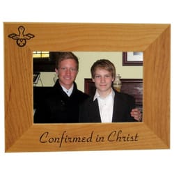 Personalized Confirmation Wood Frame