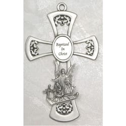 Pewter Baptism Cross