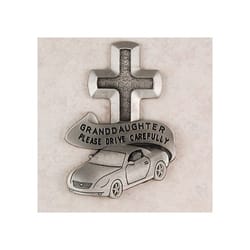 Pewter Granddaughter Visor Clip  