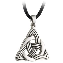 Pewter Style Trinity Pendant 