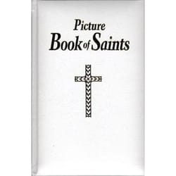 Picture Book of Saints - White Bonded Leather