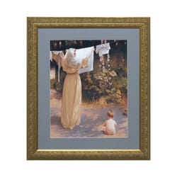 Polish Madonna (Matted w/ Gold Frame) 13x15