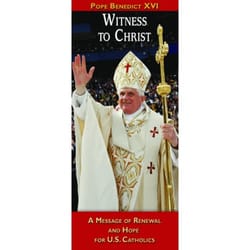 Pope Benedict XVI - Witness to Christ - Spanish Edition (Pkg of 50)