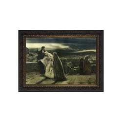 Return from Calvary w/ Dark Ornate Frame
