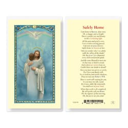 Safely Home Prayer Card