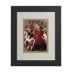 Saint Paul Healing the Cripple (Matted w/ Black Frame) 8x10