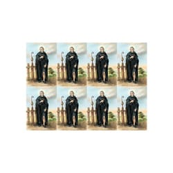 Saint Peregrine Personalized Prayer Card (Priced Per Card)