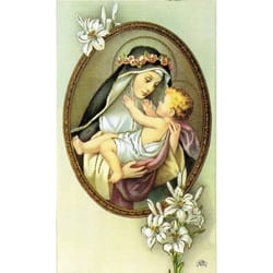 Saint Rose De Lima Personalized Prayer Card (Priced Per Card)