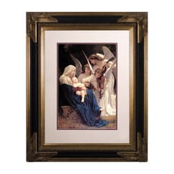 Song of Angels (Matted w/ Black and Gold Museum Frame) 16x20