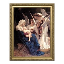 Song of Angels w/ Gold Frame (12x16)