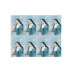 Sorrowful Madonna Personalized Prayer Card (Priced Per Card)