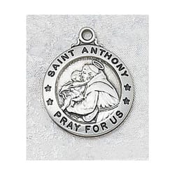 St. Anthony Patron Saint Medal <!anthony medal>