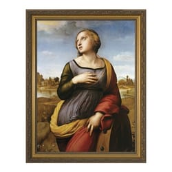 St. Catherine of Alexandria w/ Gold Frame 