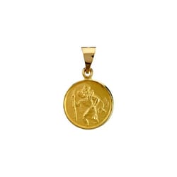 St. Christopher Medal-18K Gold
