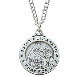 St. Elizabeth Patron Saint Medal<!elizmedal>