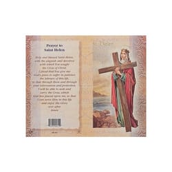 St. Helen - Mini Lives of the Saints Folded Prayer Card 