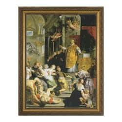 St. Ignatius of Loyola w/ Gold Frame