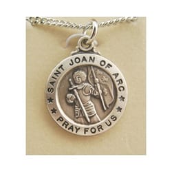 St. Joan of Arc Patron Saint Medal<!joanmed>