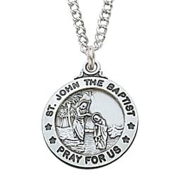 St. John the Baptist Patron Saint Medal<!bapmed>