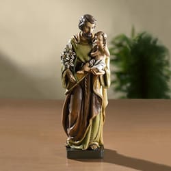 St. Joseph with Christ Child Statue, 8