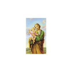 St. Joseph Personalized Prayer Card (Priced Per Card)