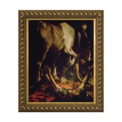 St. Paul by Caravaggio w/ Gold Frame (8x10)