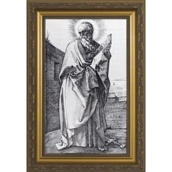 St. Paul w/ Gold Frame (6x10)