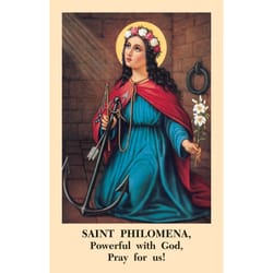 The St. Philomena Novena Prayercard (Pack of 100)