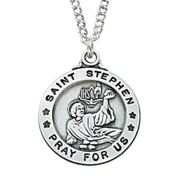 St. Stephen Patron Saint Medal<!stephenmedal>