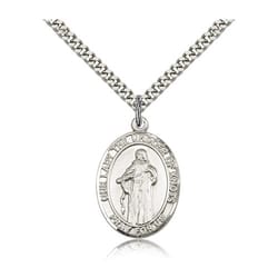 Sterling Silver Our Lady Of Knots Pendant w/ chain