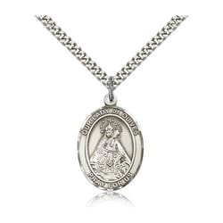 Sterling Silver Our Lady of Olives Pendant w/ chain