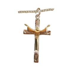 Sterling Silver Risen Christ on 18 inch chain
