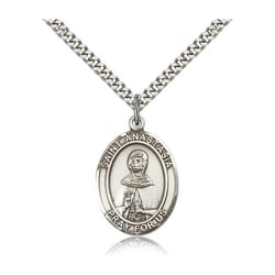 Sterling Silver St. Anastasia Pendant w/ chain