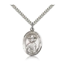 Sterling Silver St. Andrew Kim Taegon Pendant w/ chain