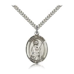 Sterling Silver St. Grace Pendant w/ chain