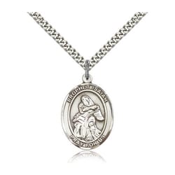 Sterling Silver St. Isaiah Pendant w/ chain