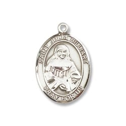 Sterling Silver St. Julia Billiart Pendant w/ Chain