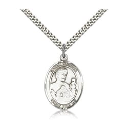 Sterling Silver St. Kieran Pendant w/ chain