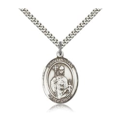 Sterling Silver St. Kilian Pendant w/ chain