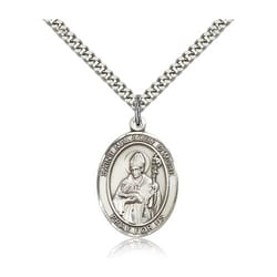 Sterling Silver St. Malachy O'More Pendant w/ chain