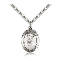 Sterling Silver St. Philip Neri Pendant w/ chain