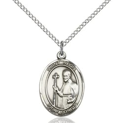 Sterling Silver St. Regis Pendant w/ Chain