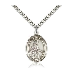 Sterling Silver St. Remigius of Reims Pendant w/ chain